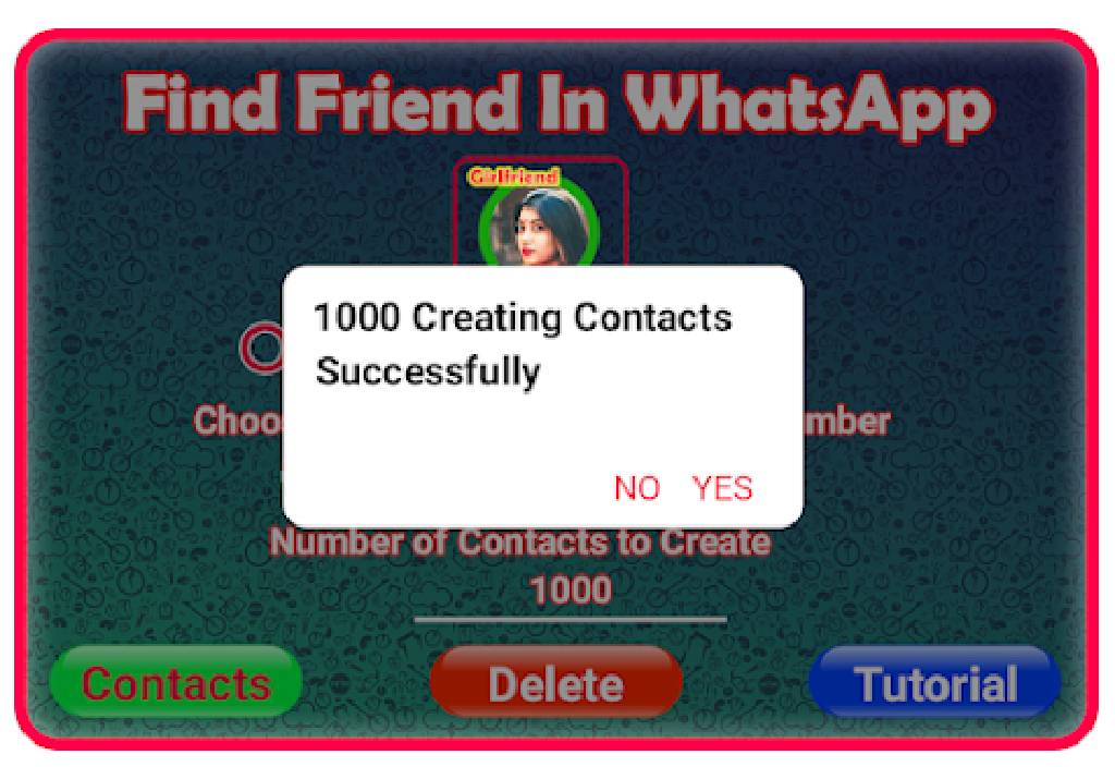 Friend Search For Whatsapp Number App