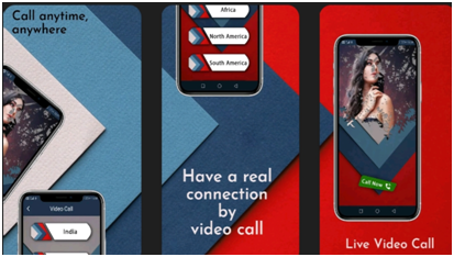 Online video calling app